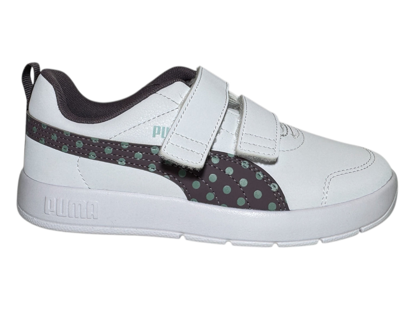 Tenis Puma Para Niños Courtflex V3 Dotty