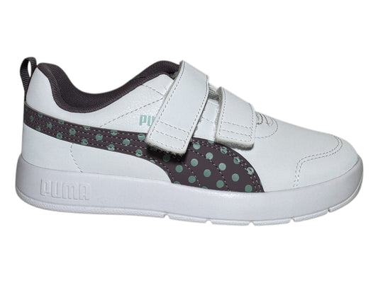 Tenis Puma Para Niños Courtflex V3 Dotty