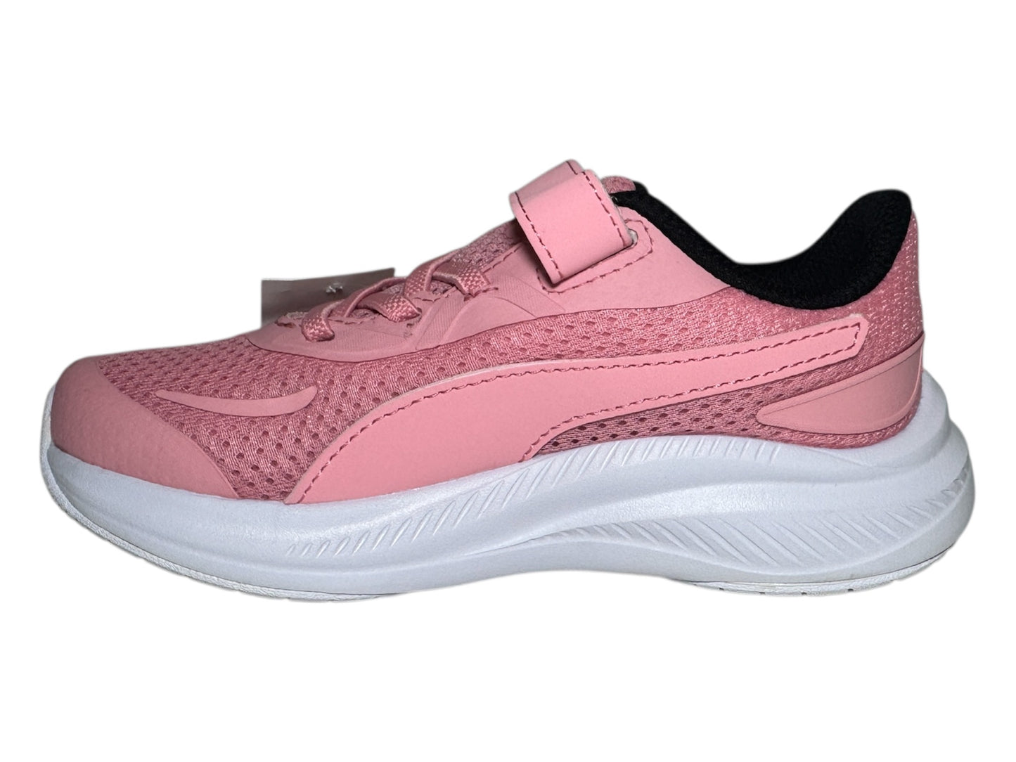 Tenis Puma Para Niña Deportivos Color Rosa Con Velcro