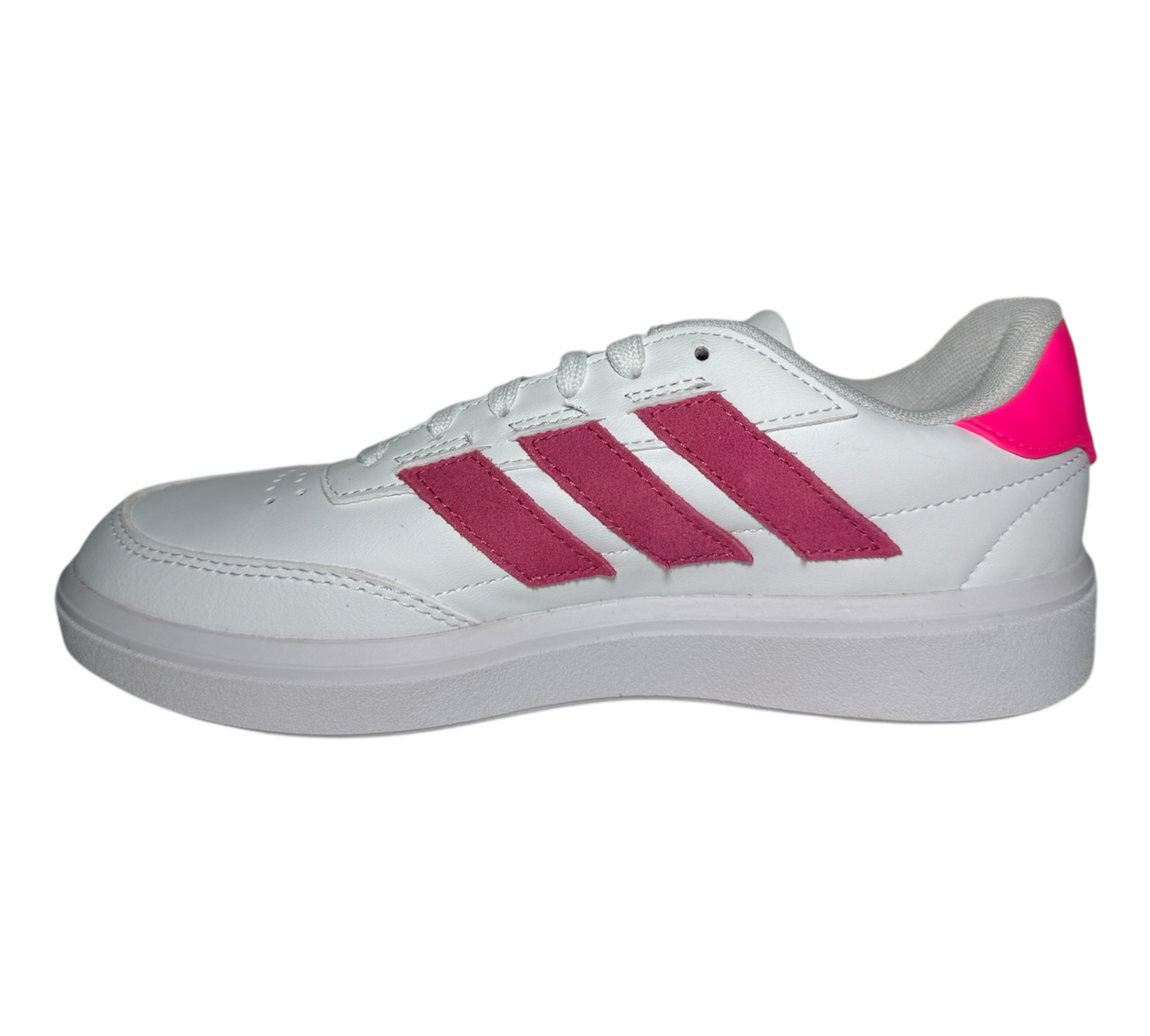 Tenis Adidas Courtblock  Bco con Rosa - 463