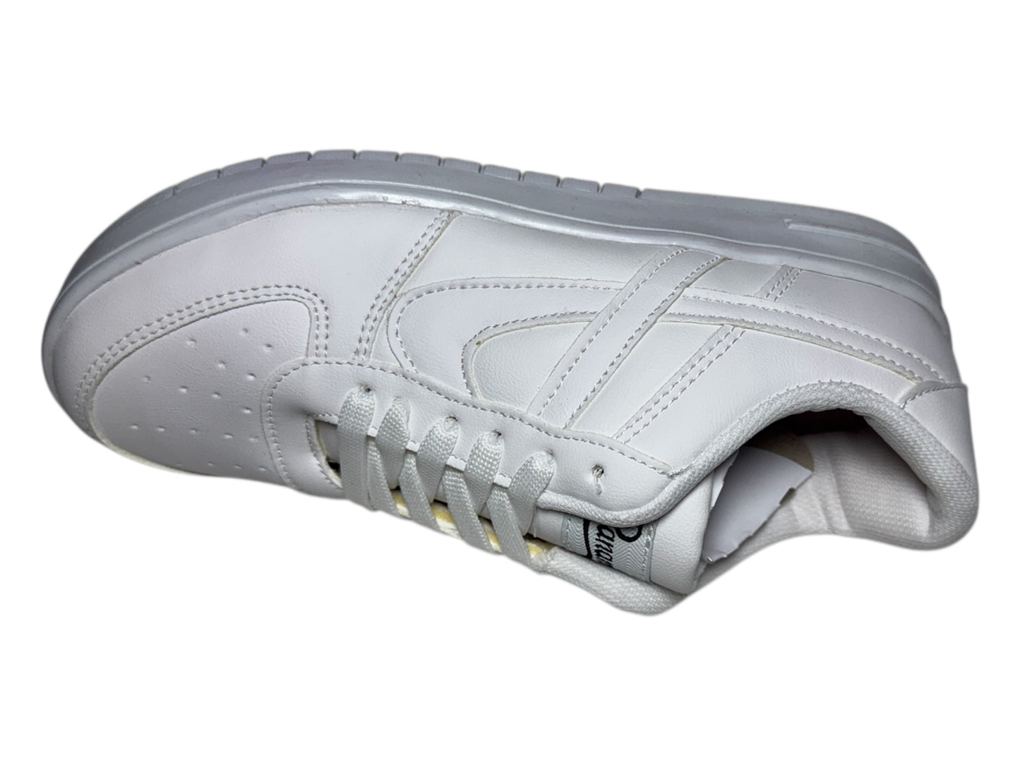 Tenis Panam Blancos Casual Unisex Estilo Clásico Urbano